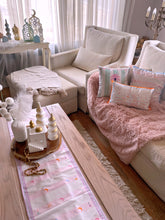 Load image into Gallery viewer, Qatayef قطايف - Set of 3 Ramadan cushion covers + table runner