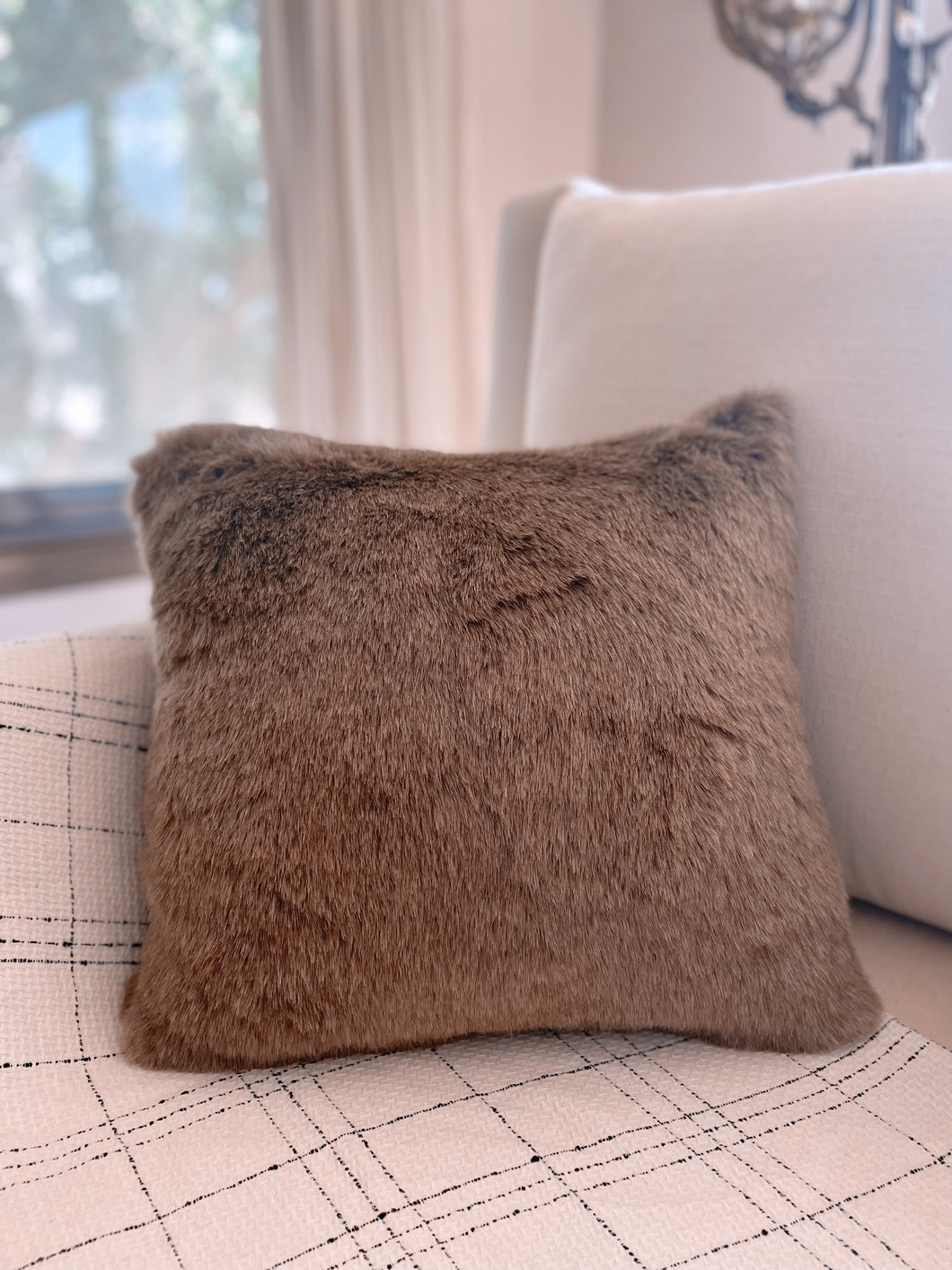 Soft Fur  - Cafe Cushion with filling