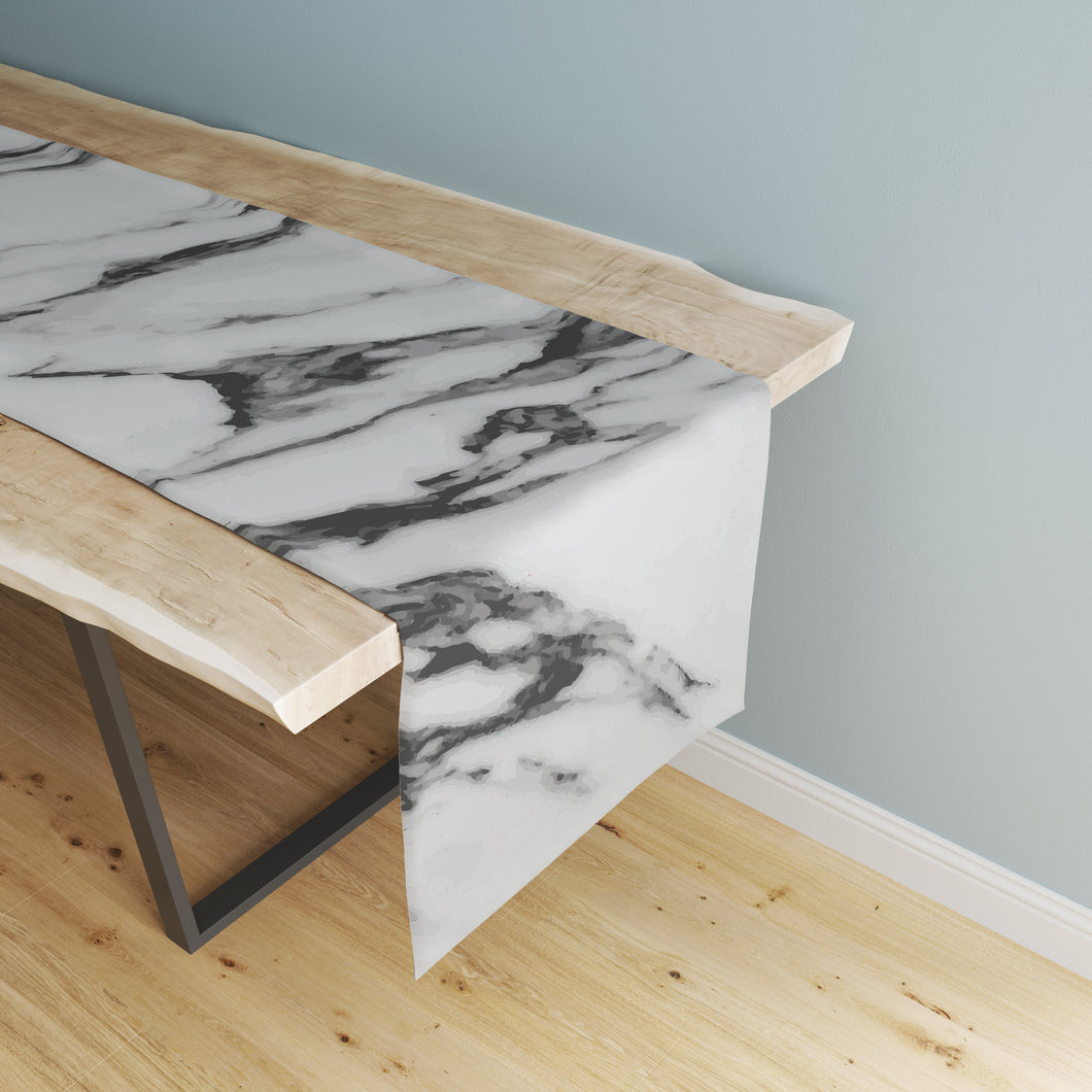 Polished Marble - Waterproof Dining Table Runner