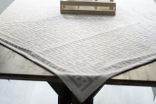 Load image into Gallery viewer, Beige Kufic - Squared Tablecloth

