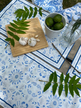 Load image into Gallery viewer, Bleu Blanc - Waterproof Dining Table Runner