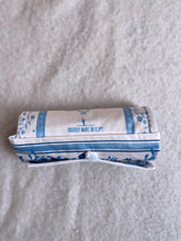 Load image into Gallery viewer, Bleu Blanc (Ramadan Edition) - Pocket Prayer Mat
