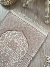 Load image into Gallery viewer, Sands - Beige Padded Prayer Mat
