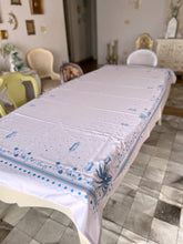 Load image into Gallery viewer, Bleu Blanc (Ramadan Edition) - Full Tablecloth
