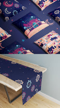 Load image into Gallery viewer, Arabian Nights - Set of 3 cushion covers + Table Runner
