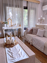 Load image into Gallery viewer, Sands Kufic - Set of 3 cushion covers + Table Runner
