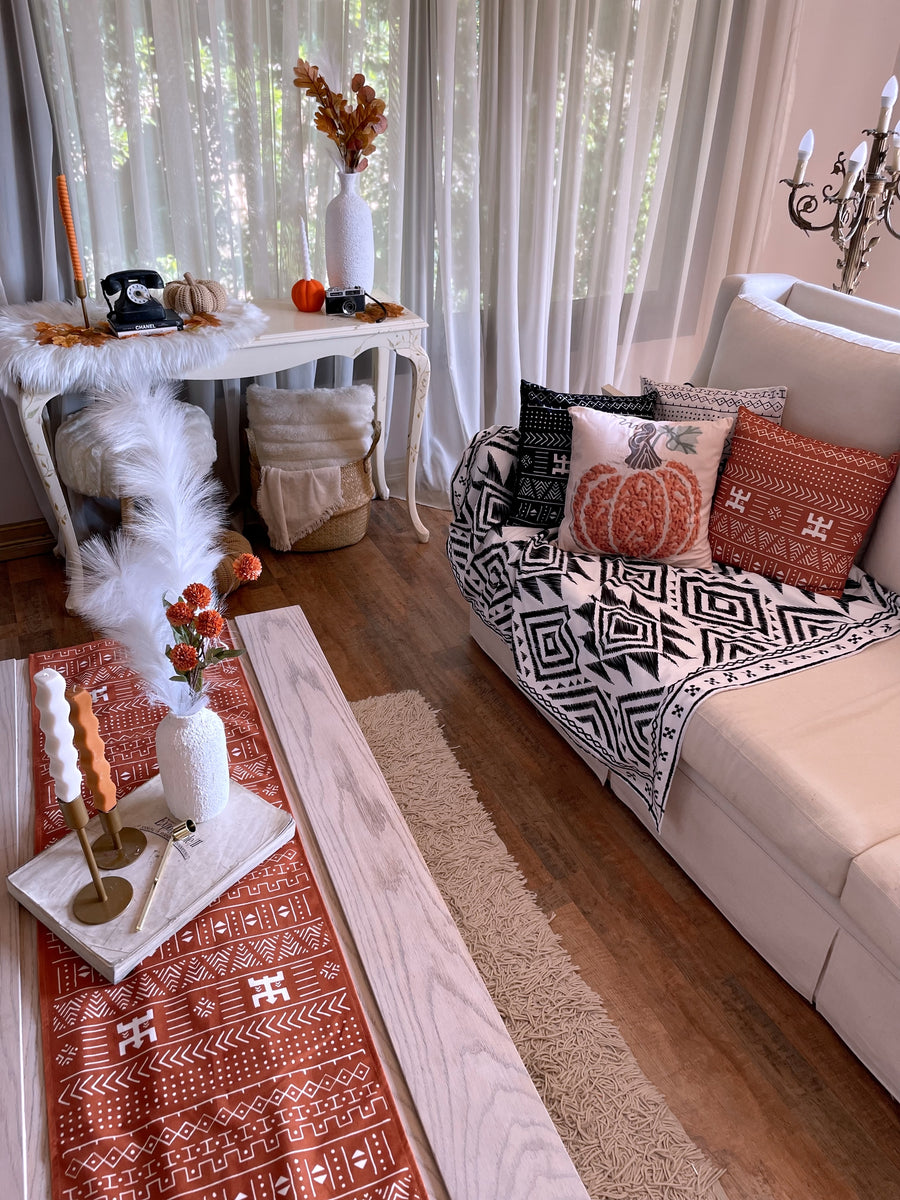 Modern Farmhouse - Tribal Table Runner – LF Home