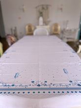 Load image into Gallery viewer, Bleu Blanc (Ramadan Edition) - Full Tablecloth
