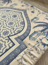 Load image into Gallery viewer, Bleu Blanc - Padded Prayer Mat

