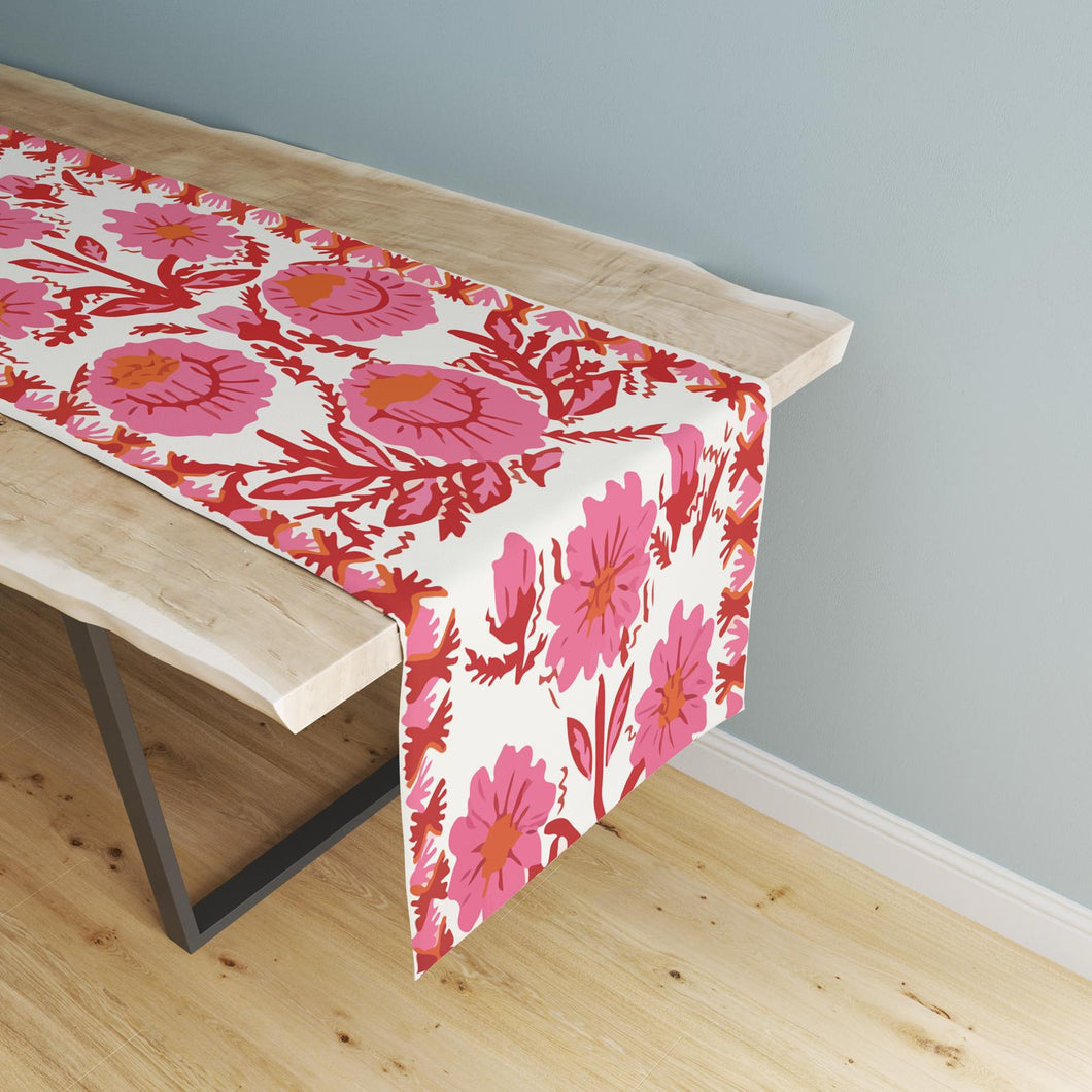 Pink Oasis - Table Runner