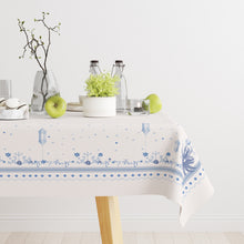 Load image into Gallery viewer, Bleu Blanc (Ramadan Edition) - Full Tablecloth
