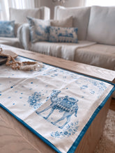 Load image into Gallery viewer, Bleu Blanc - Ramadan Edition Table Runner
