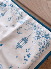 Load image into Gallery viewer, Bleu Blanc - Ramadan Edition Table Runner
