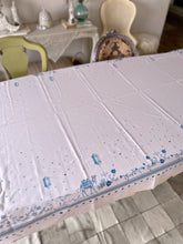 Load image into Gallery viewer, Bleu Blanc (Ramadan Edition) - Full Tablecloth
