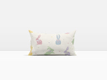 Load image into Gallery viewer, Sham El Nessim - Easter Bunnies Lumbar Pillow Cover
