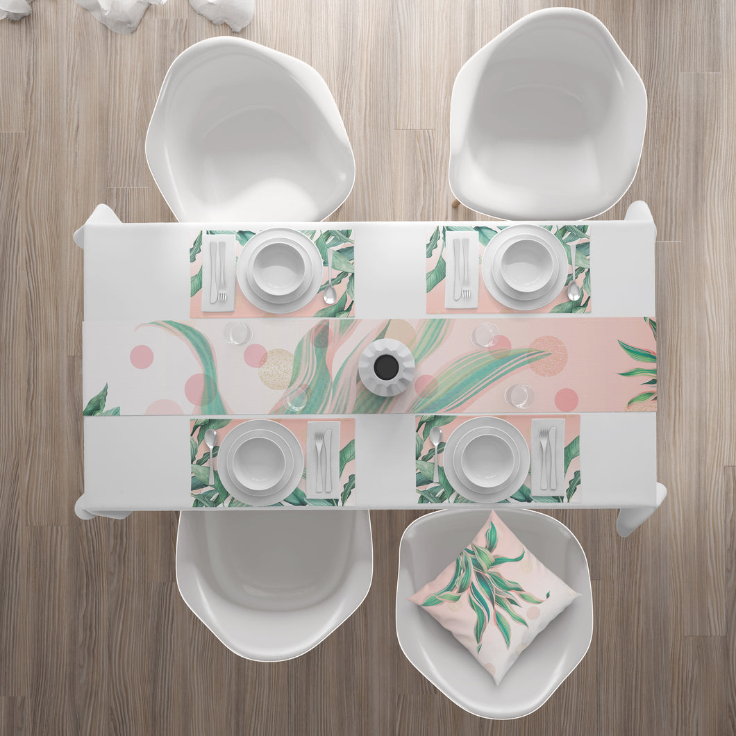 Trending Tropical - Set of Small Table Runner + Placemats