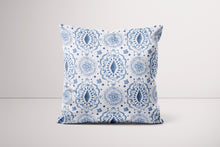 Load image into Gallery viewer, Bleu Blanc - Pattern  - Cushion Cover
